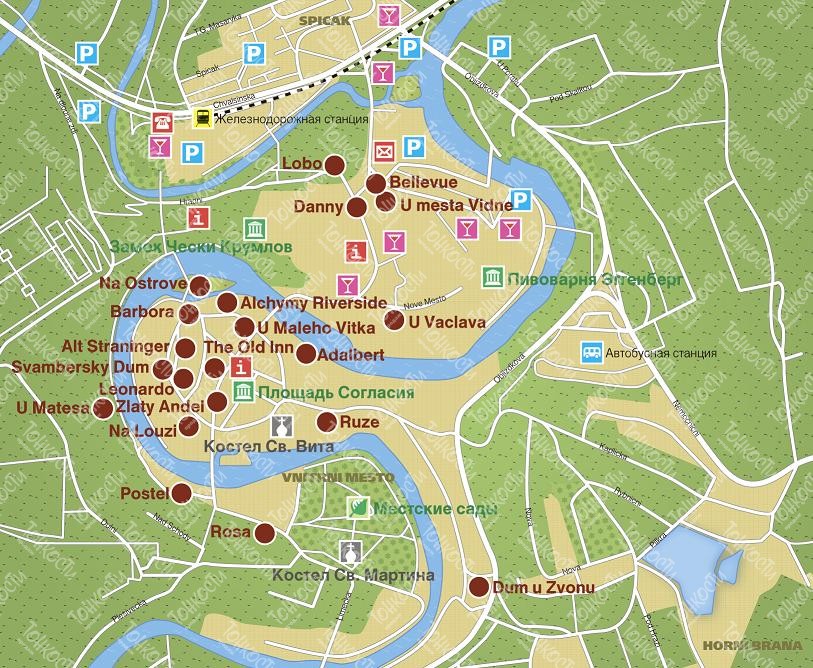 Карта Калининграда С Достопримечательностями.Rar