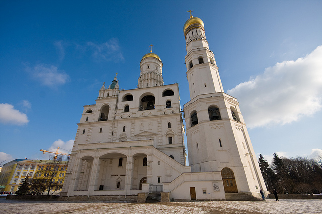 Колокольня ивана великого московского кремля фото