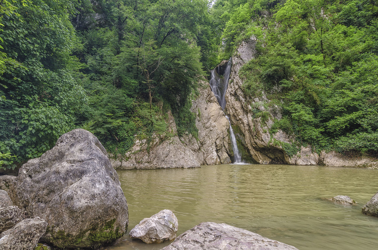 Агурские водопады в сочи фото