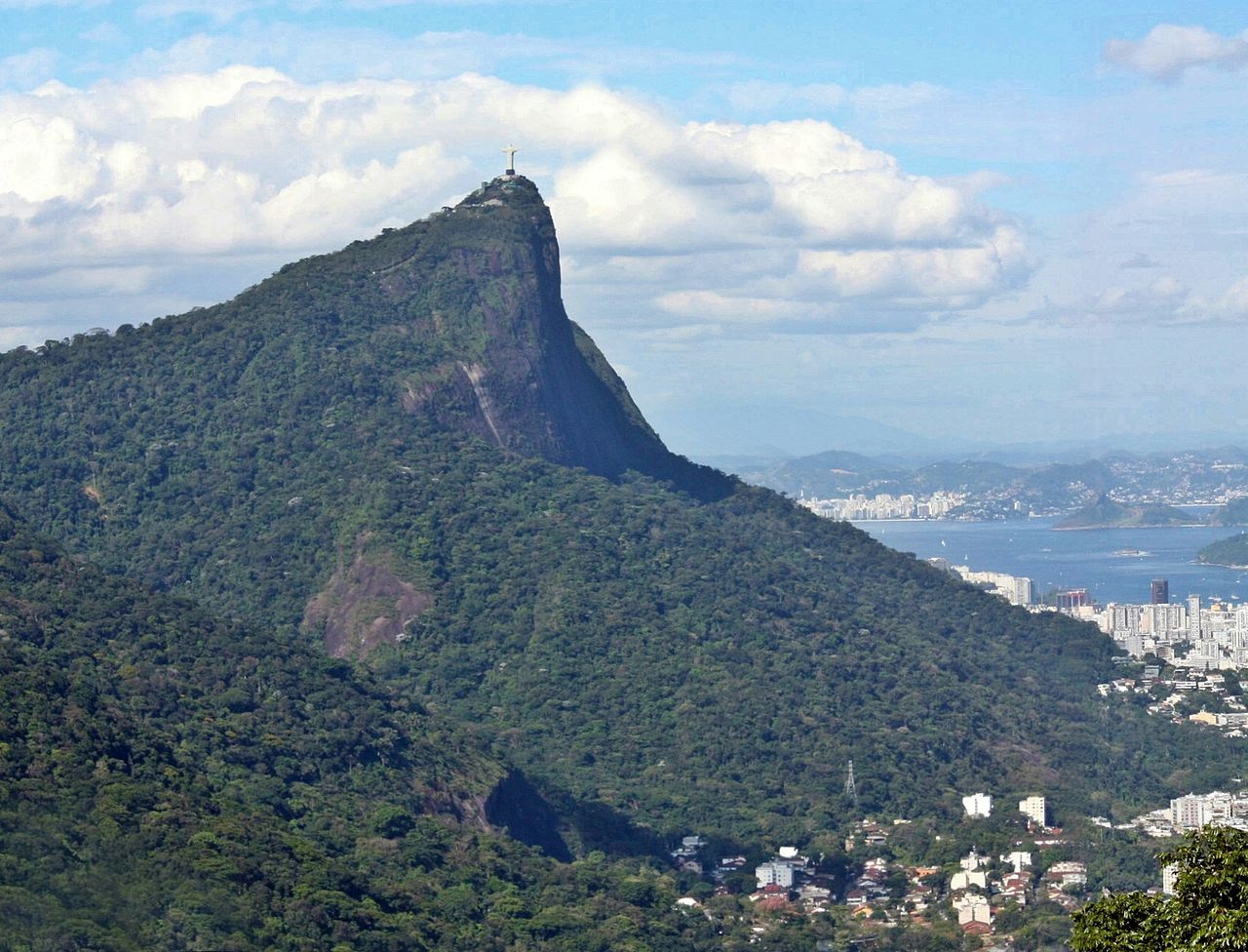 Гора Корковаду в Рио-де-Жанейро