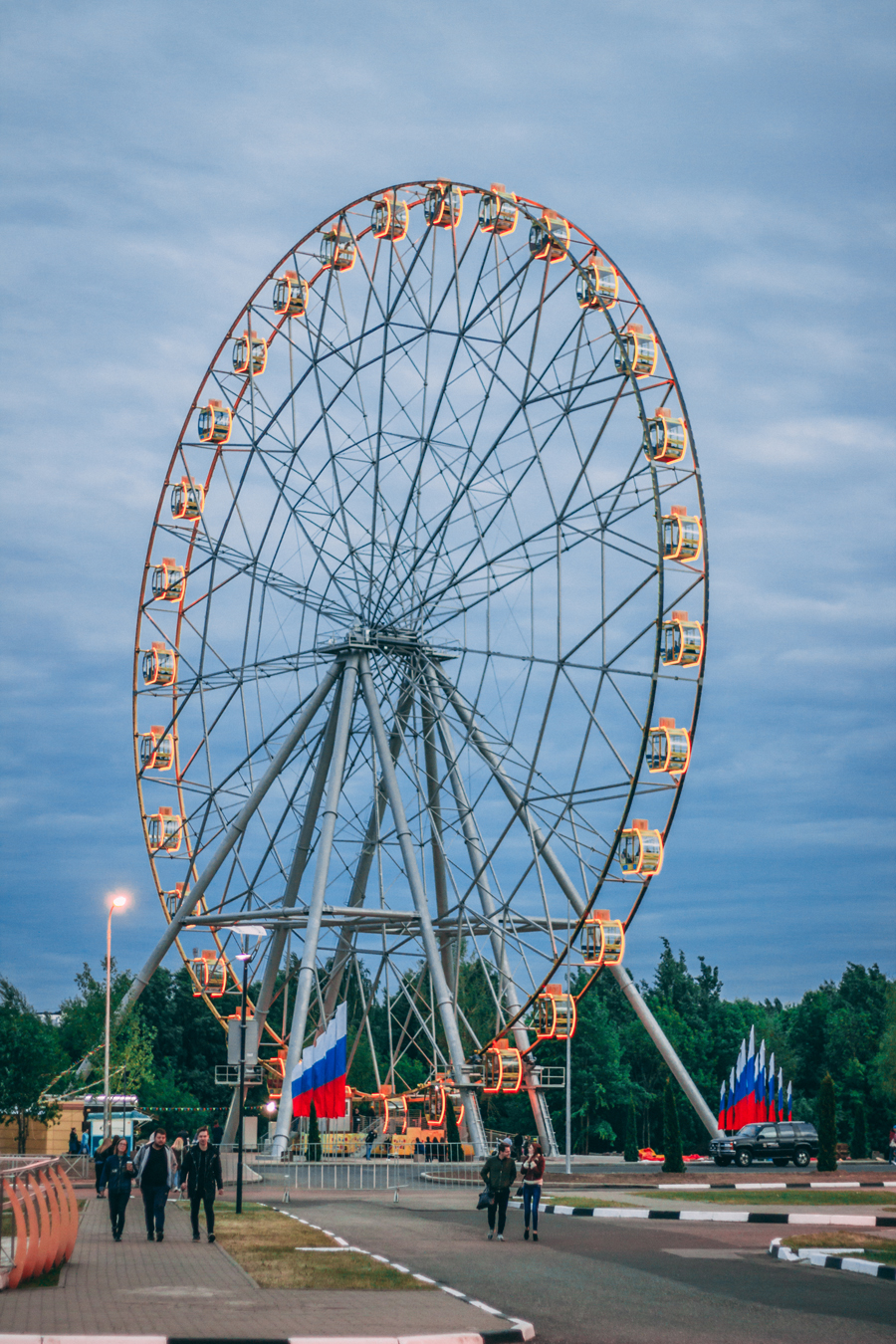 Советское колесо обозрения фото