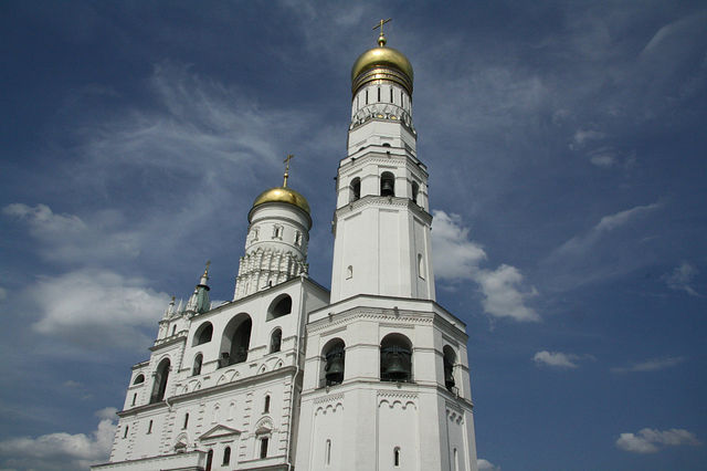 Колокольня ивана великого московского кремля фото