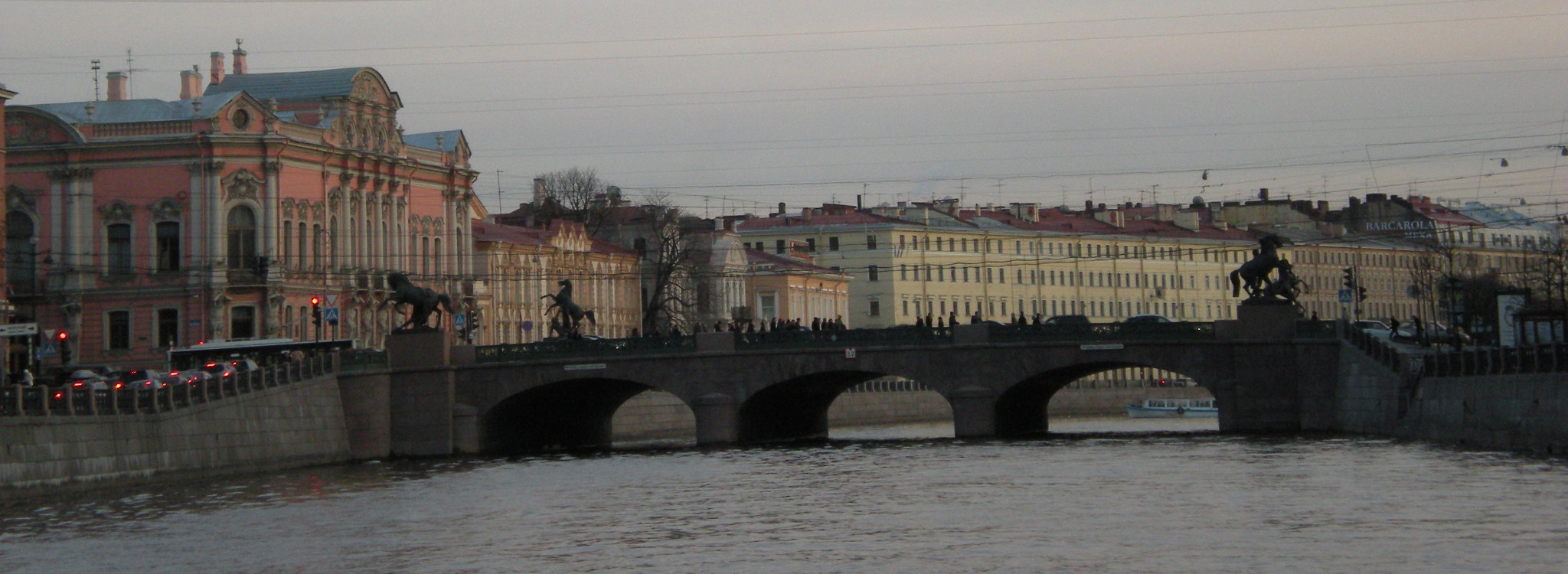 аничкин мост в санкт петербурге