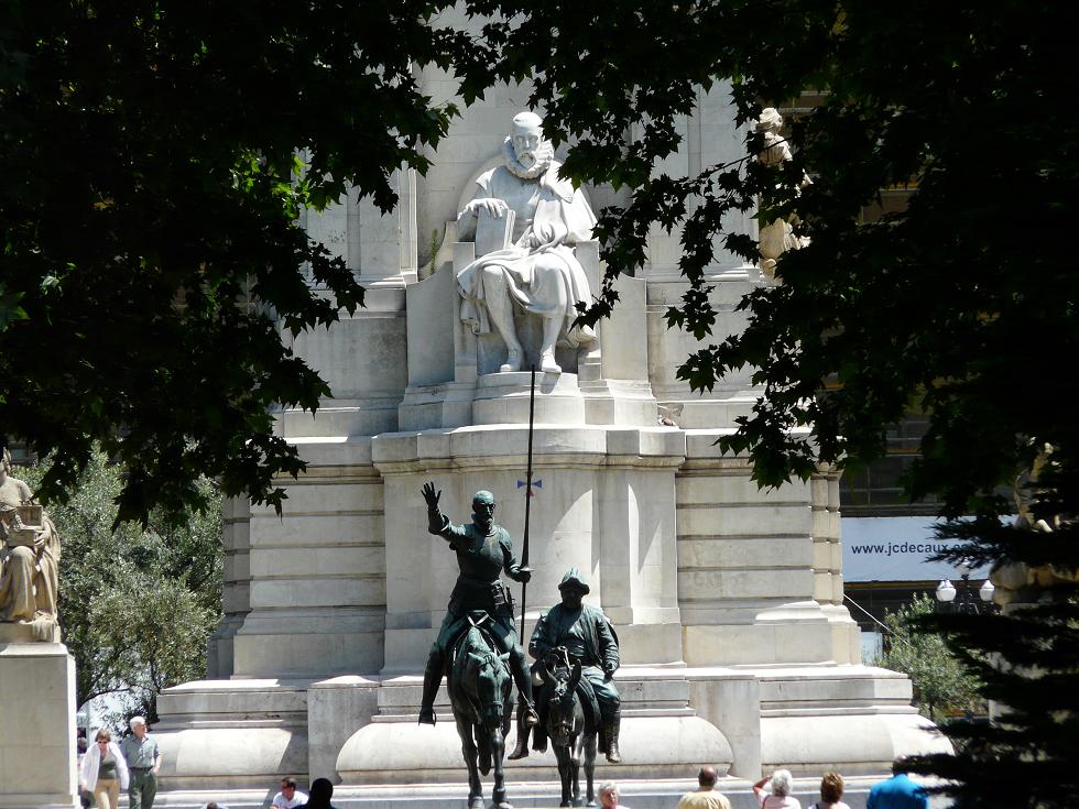 Памятник Мигелю де Сервантесу в Мадриде: информация и фото ...
 Дон Кихот И Санчо Панса Пикассо