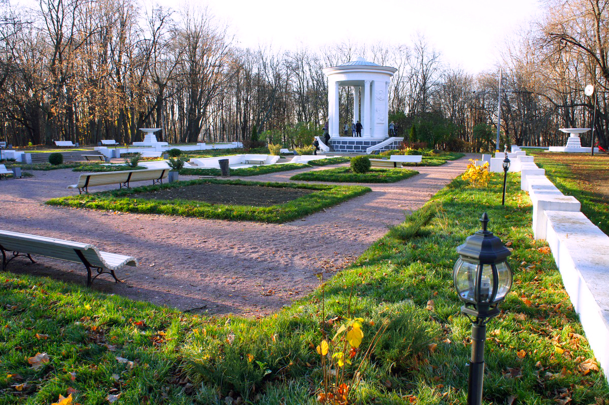 Парк нескучный сад в москве фото