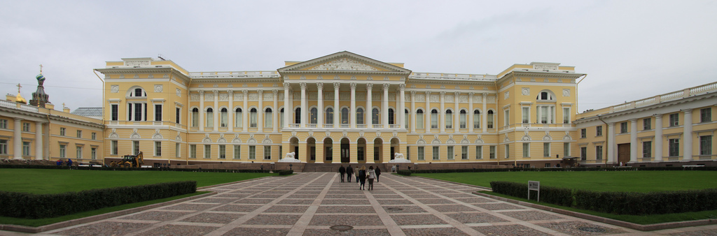 Михайловский дворец старые фото