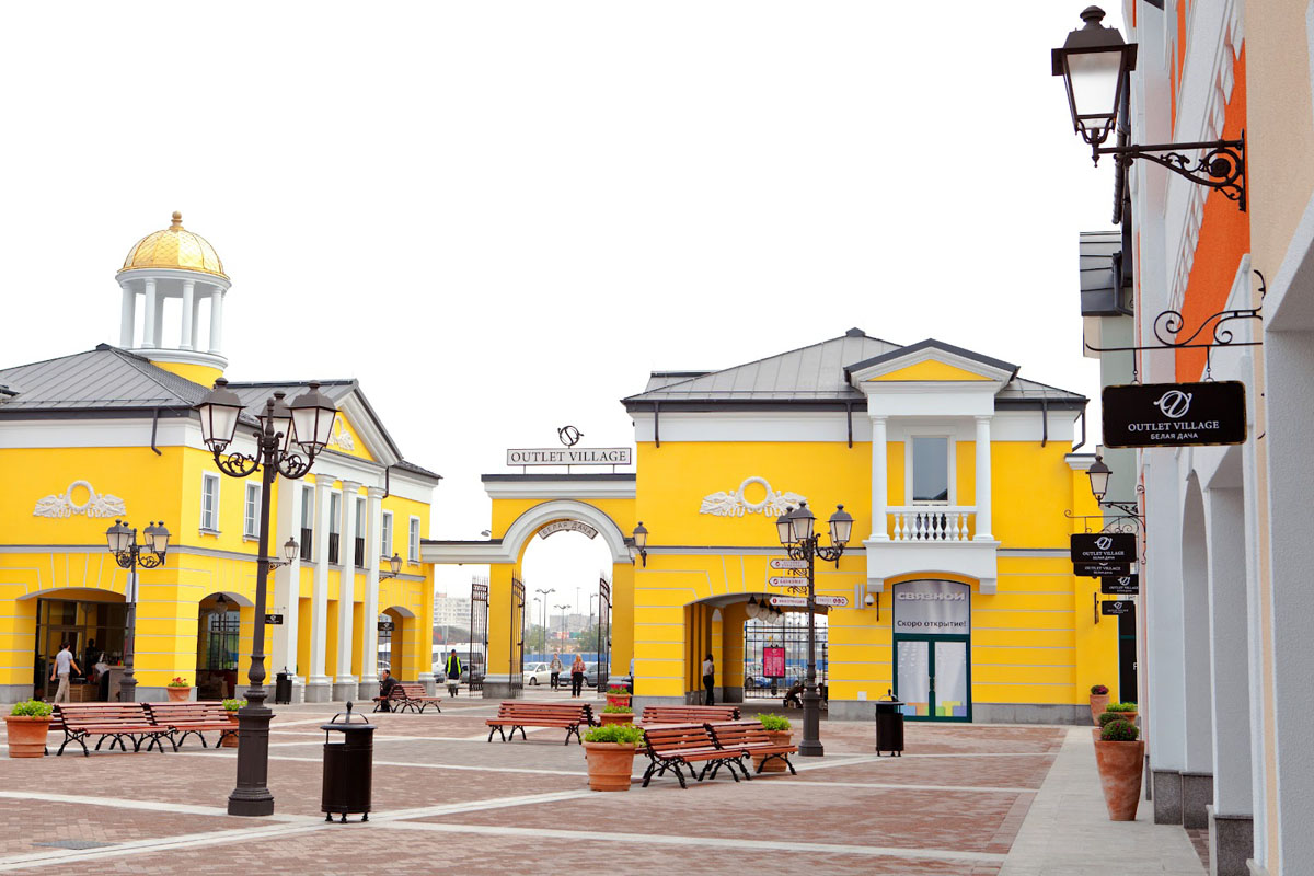 Outlet village белая дача схема