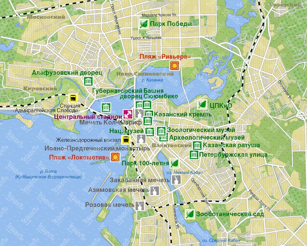 Карта города нальчик с санаториями